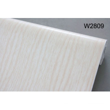 PVC Wood Grain Plastic Film for Furniture Protective